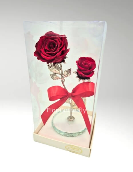 Rose rosse stabilizzate grandi